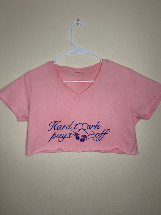 Hard Twerk Pays Off - MICRO Crop Top