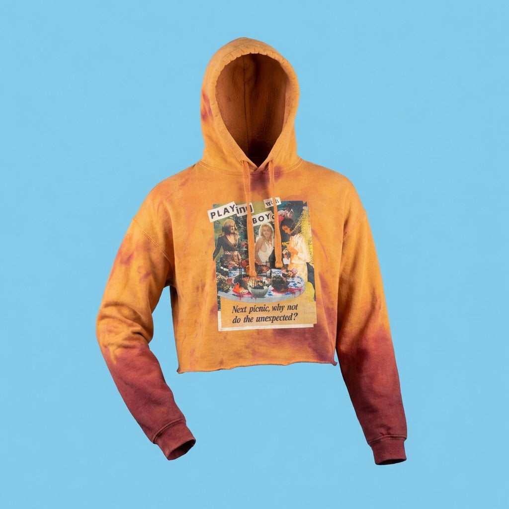 Cropped and Dyed “Man Eater”