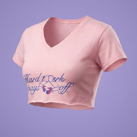 Hard Twerk Pays Off - MICRO Crop Top