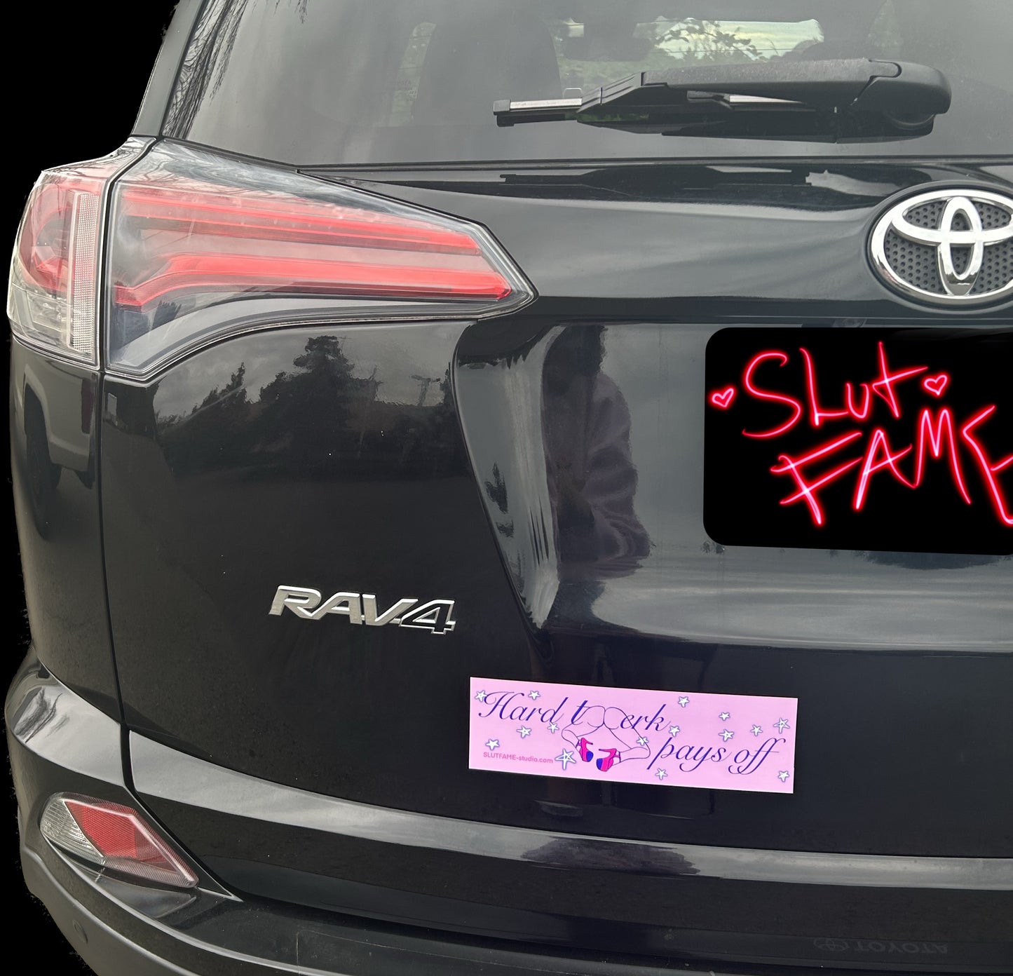 HARD TWERK PAYS OFF- Bumper Sticker